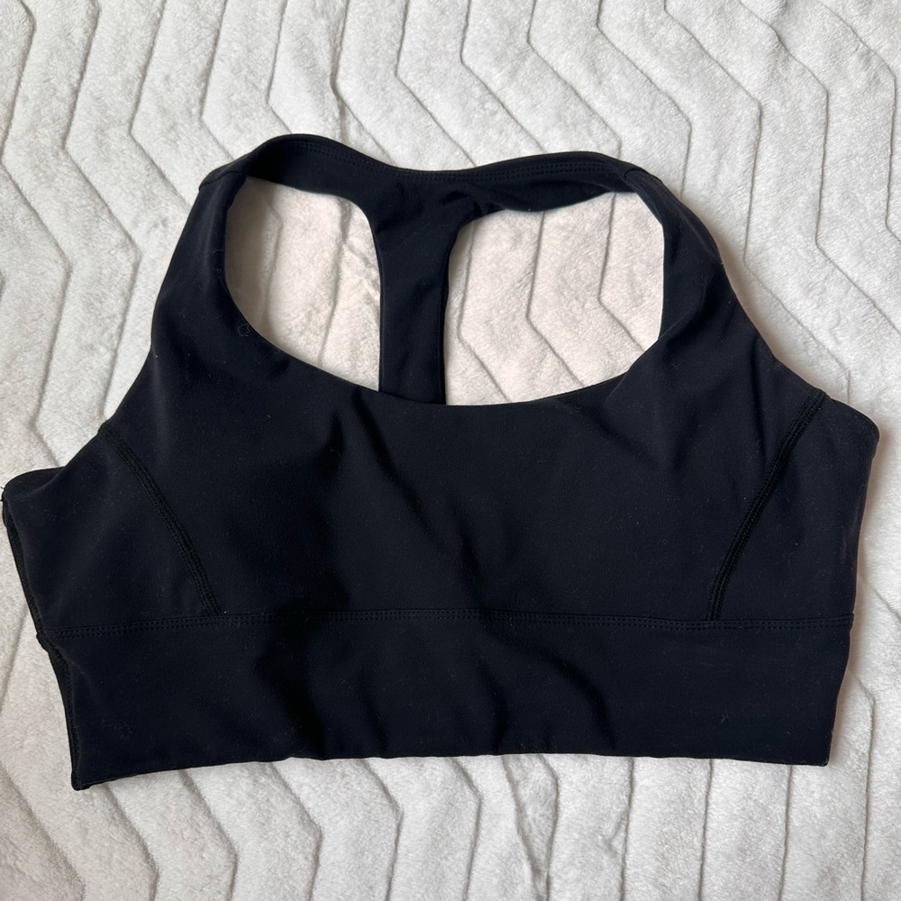 Classic Black Sports Bra for Women